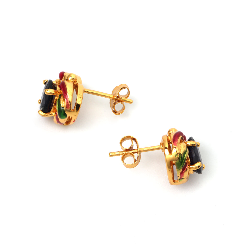 Elegant sapphire earrings by Jewelry by Crimson