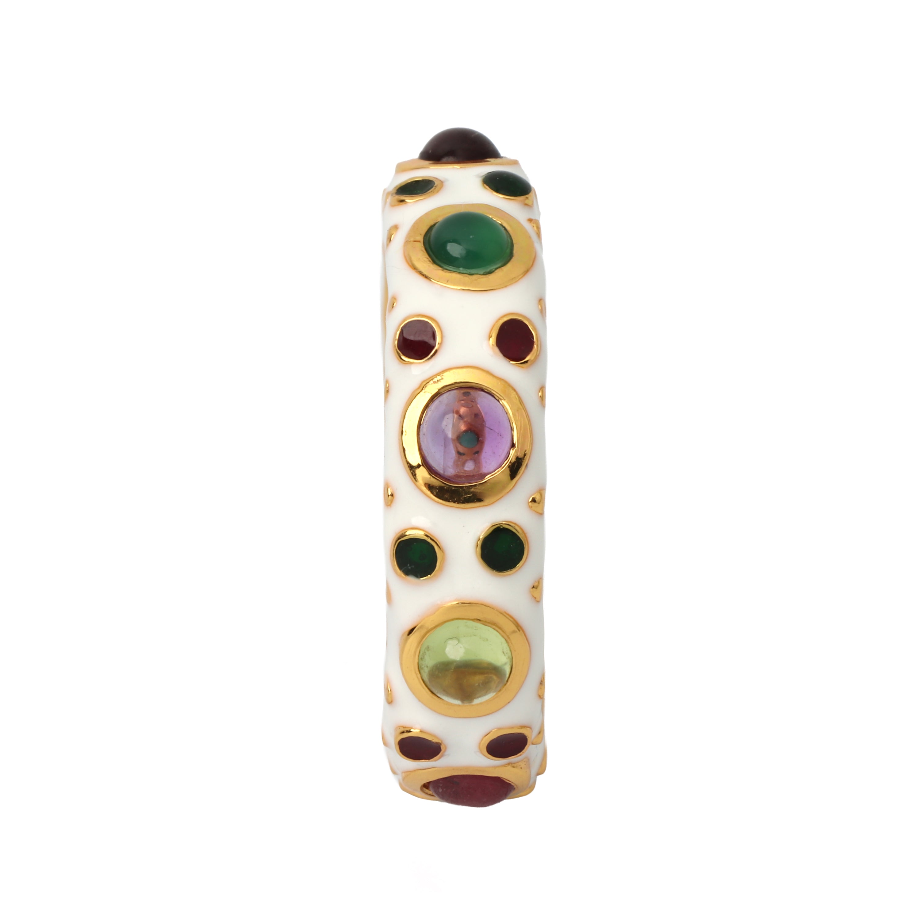 Elegant multigem eternity band by Jewelry by Crimson