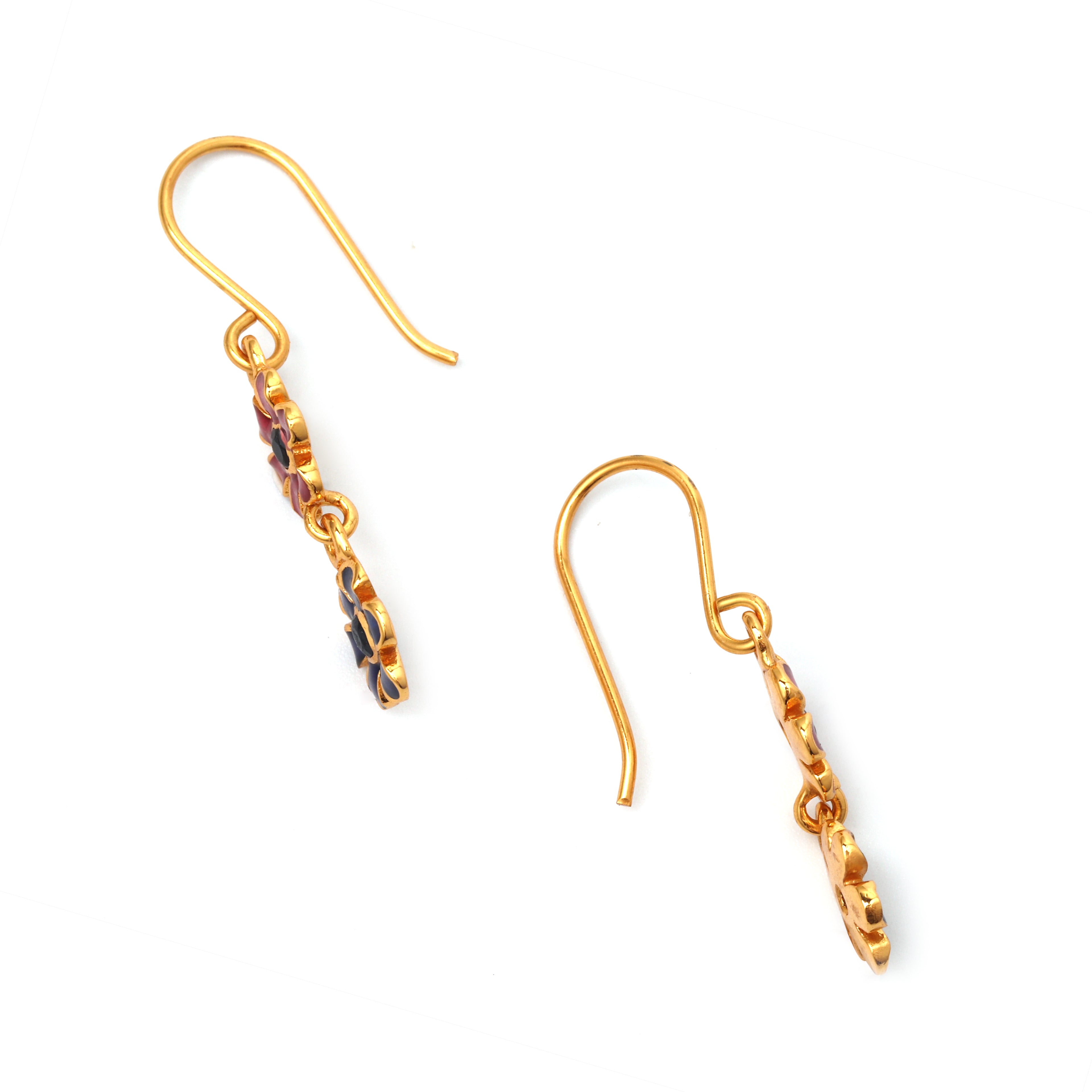 Elegant sapphire dangle earrings by Jewelry by Crimson
