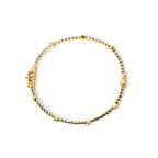 Luxury multigemstone bangle handcrafted in Thailand