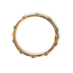 Luxury gemstone bracelet featuring emerald ruby and sapphire accents