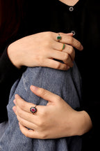 Emerald Cocktail Ring in 18K Gold