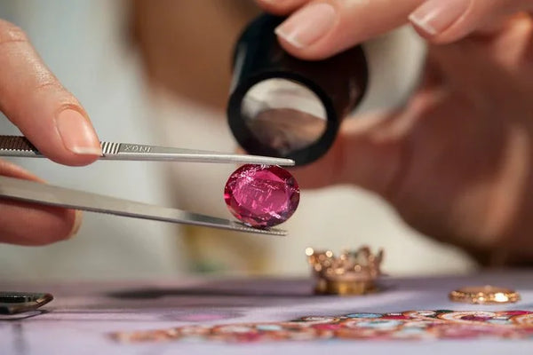 In-house gemstone sourcing and inspection at our Bangkok wholesale jewelry factory