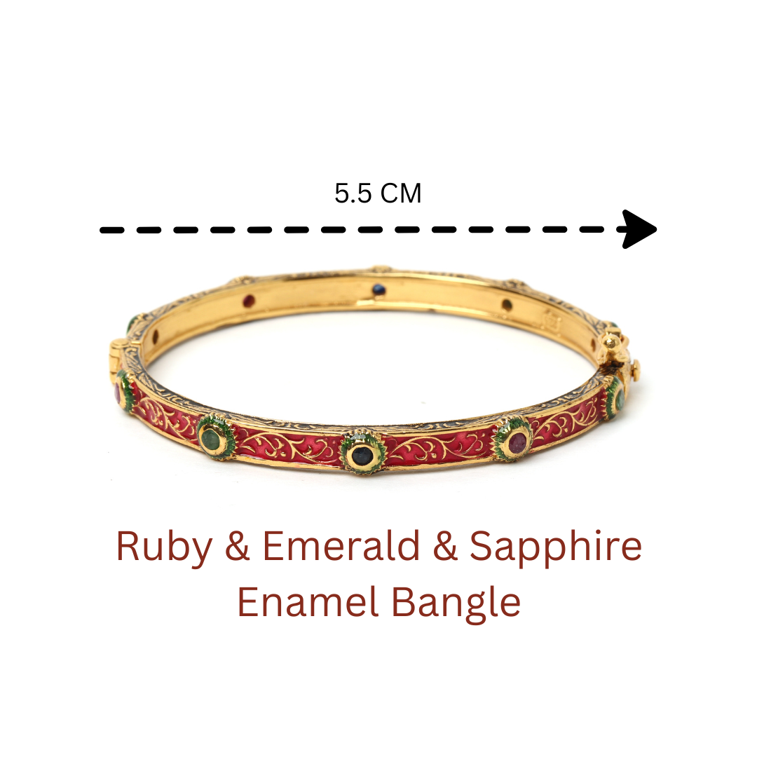 Gold plated sterling silver bracelet with colorful gemstones