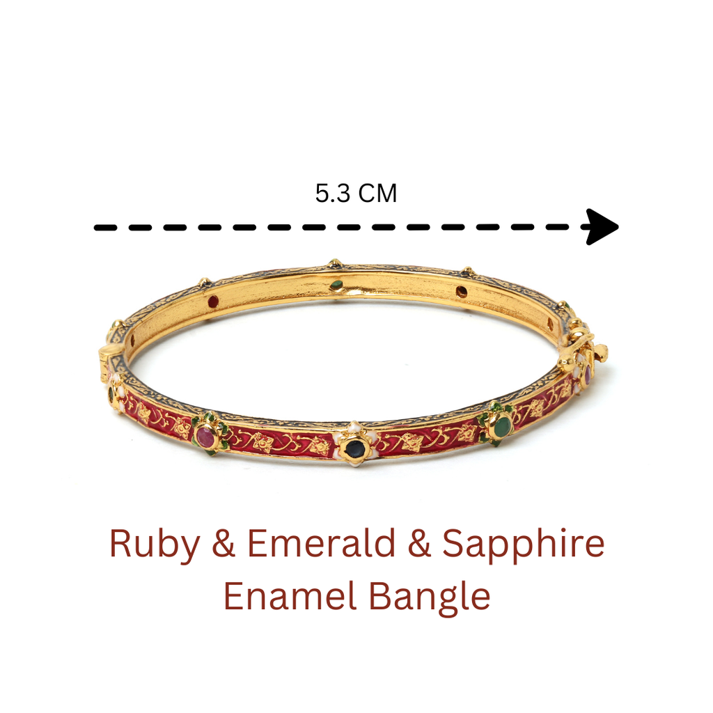 Gold plated sterling silver bracelet with colorful gemstone settings