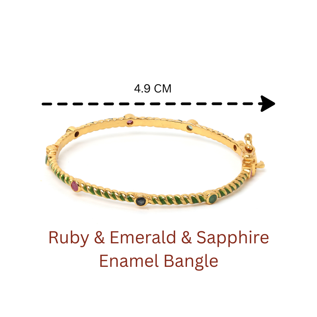 Gold plated sterling silver bracelet with natural gemstone accents