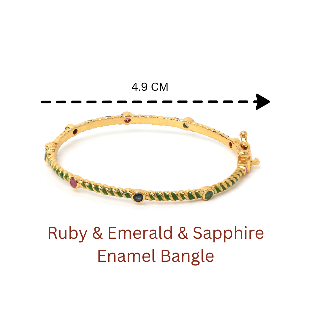 Gold plated sterling silver bracelet with natural gemstone accents
