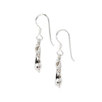 Sterling Silver Cat Dangle Earrings – 925 Silver Cat Lover Drops