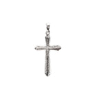 Sterling Silver Cross Pendant – Polished 925 Silver Cross Necklace Charm
