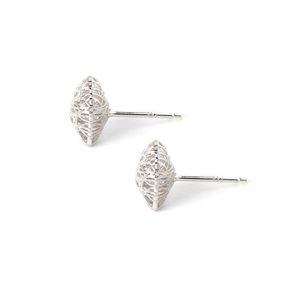 Sterling Silver Heart Earrings – Petite 925 Silver Hearts