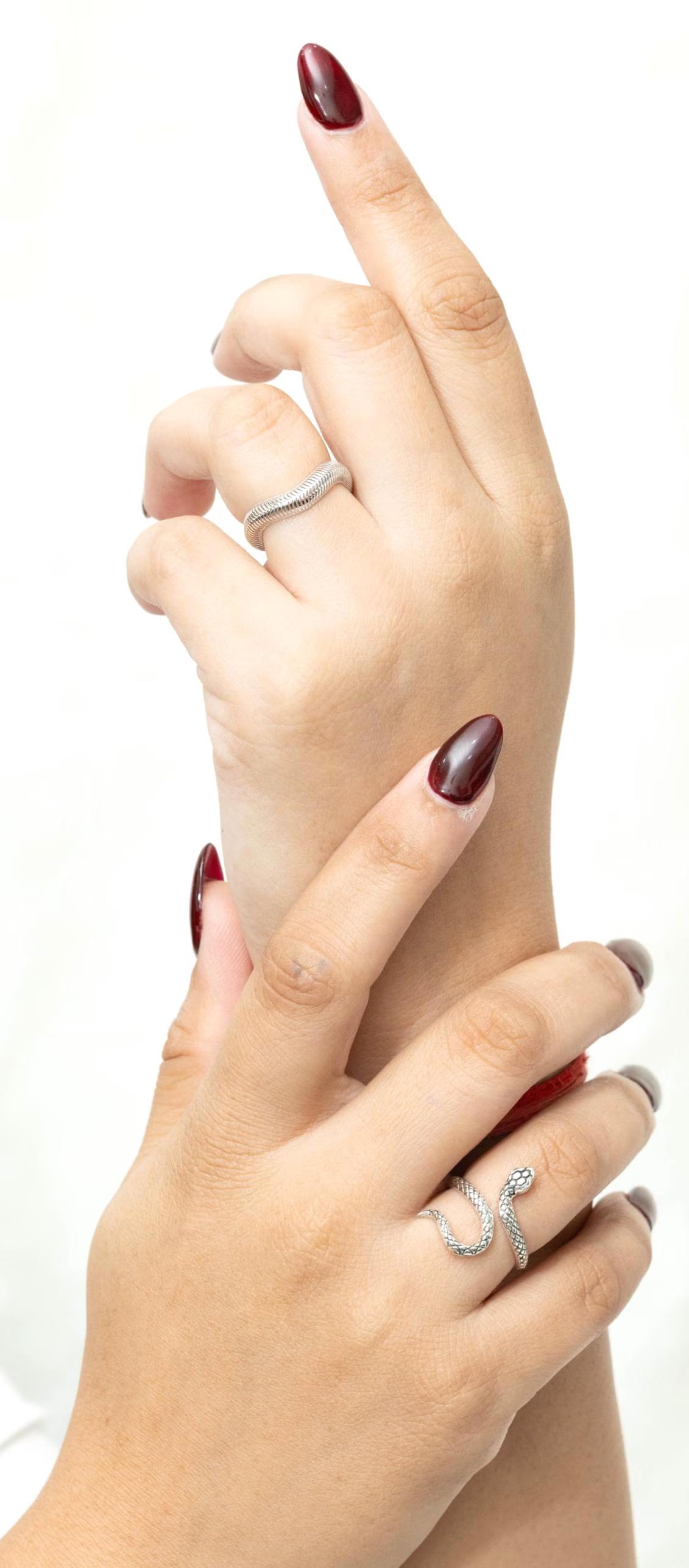 Sterling Silver Square Ring – Minimalist 925 Silver Band
