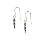 Sterling Silver Heart Drop Earrings – Polished 925 Silver Hearts
