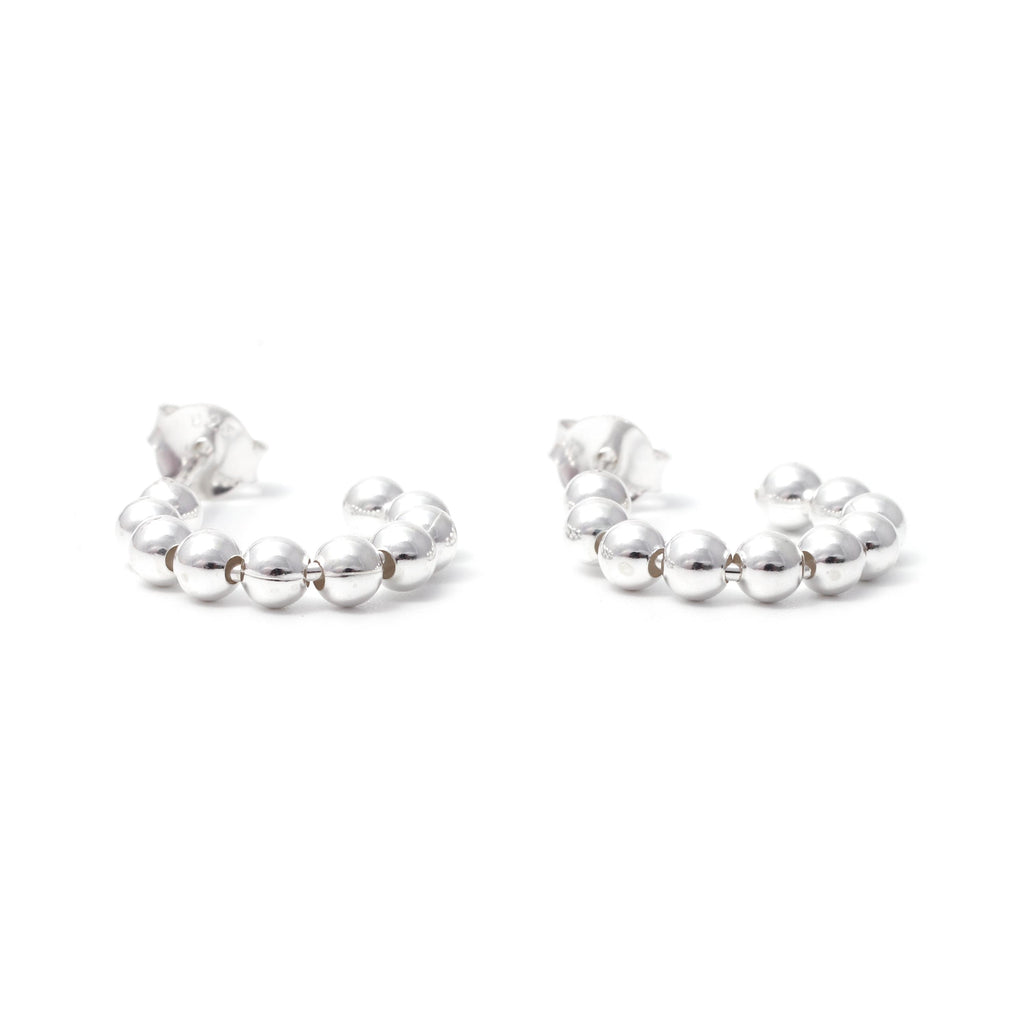 Sterling Silver Huggie Hoop Earrings – Small 925 Silver Huggies