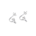 Sterling Silver Linked Earrings – Modern 925 Silver Chain Link Drops