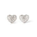Sterling Silver Heart Earrings – Petite 925 Silver Hearts