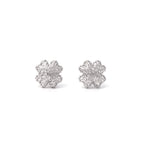 Sterling Silver Flower Earrings – Petite 925 Silver Blossoms