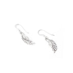 Sterling Silver Wing Earrings – 925 Silver Angel Wing Dangles