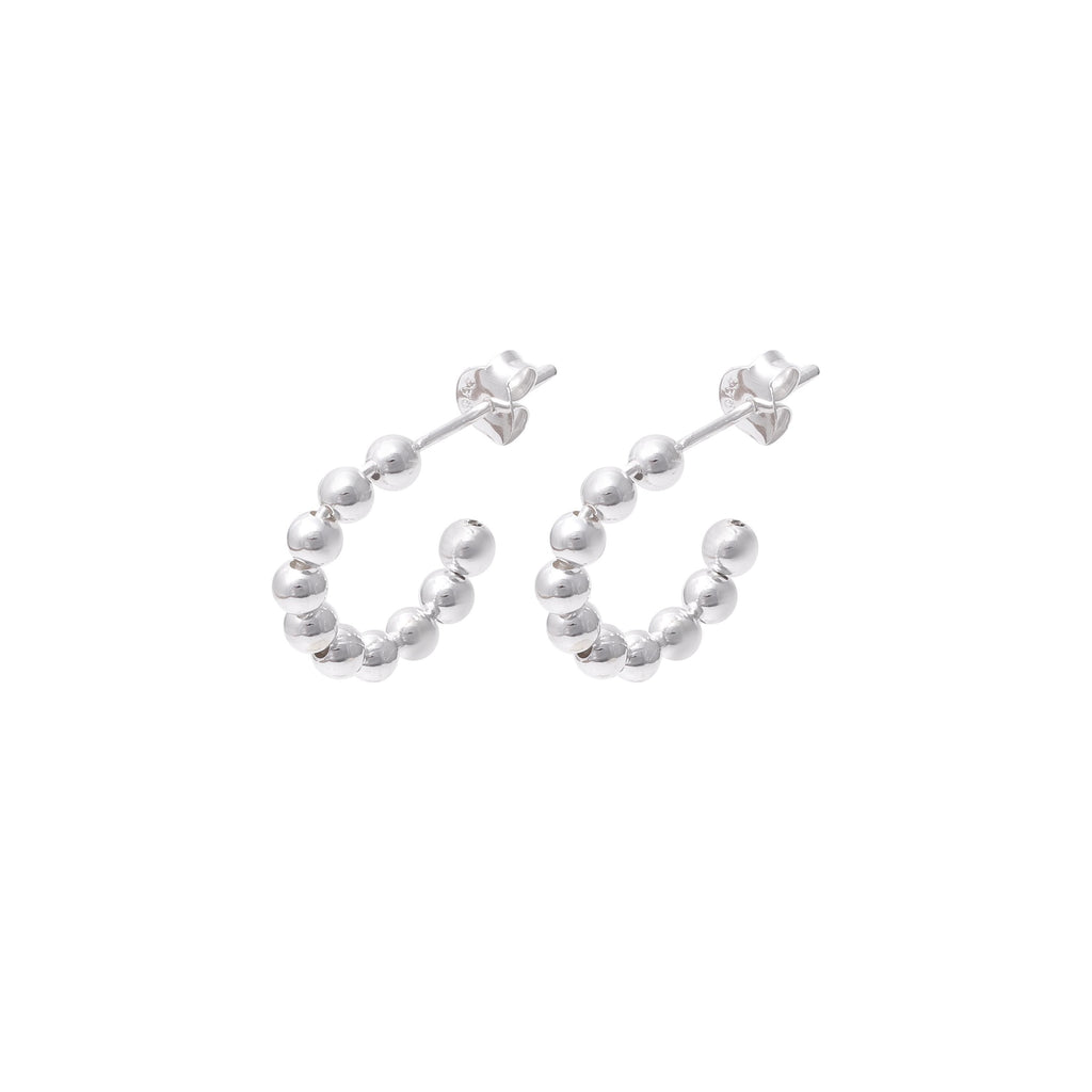 Sterling Silver Huggie Hoop Earrings – Small 925 Silver Huggies