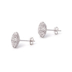 Sterling Silver Flower Earrings – Petite 925 Silver Blossoms