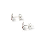 Pink Butterfly Earrings in 925 Sterling Silver – Petite Silver Butterflies