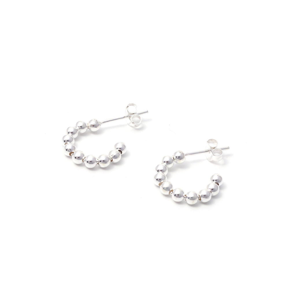 Sterling Silver Huggie Hoop Earrings – Small 925 Silver Huggies