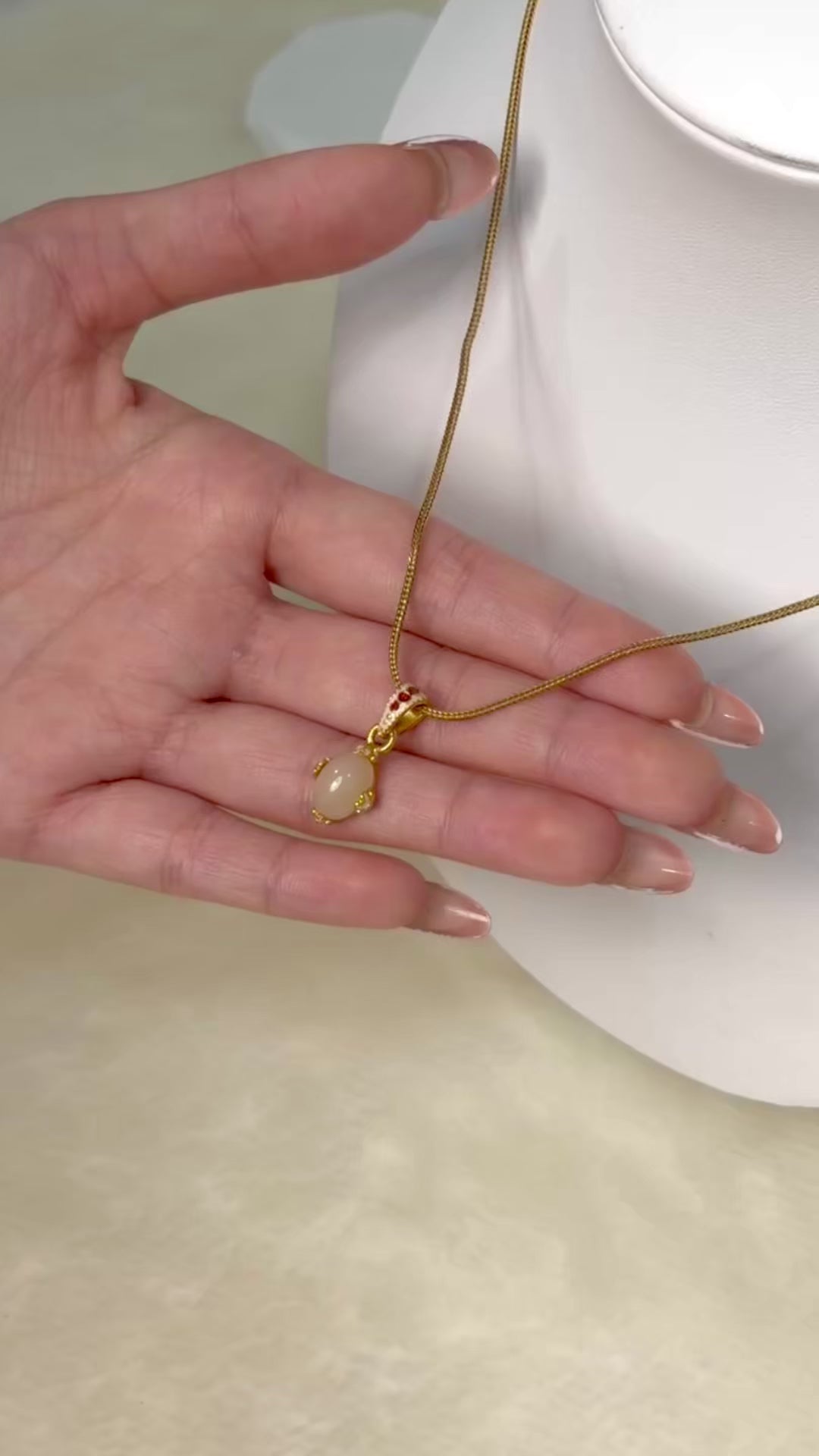 Minimalist opal jewelry handcrafted in Thailand