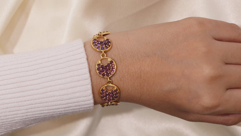 video showcasing bracelet by women