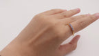 Tanzanite Five Stone Ring in 18K Gold